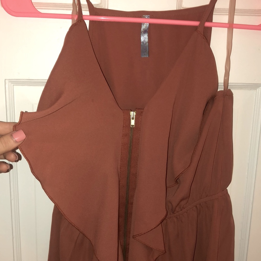 Burnt Orange UT game day dress size S